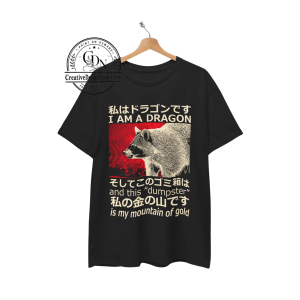 Dragon Raccoon Japanese Shirt