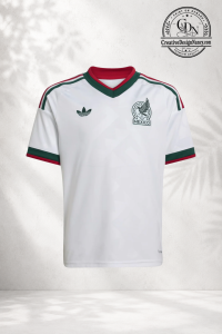 Mexico Youth White Soccer Jersey
