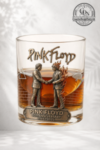 Pink Floyd Whiskey Glass 3 Pink Floyd Whiskey Glass