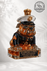 Devil Dog Whisky Bottle 3 Devil Dog Whisky Bottle