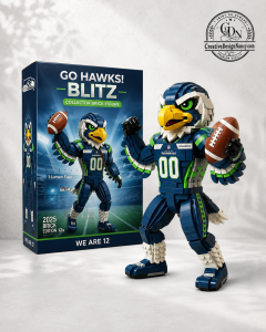 Seahawks Blitz Brick Set