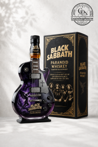 Black Sabbath Whiskey Bottle