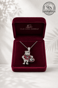 Bulldogs Diamond Pendant Necklace