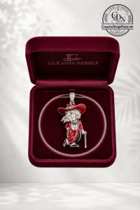 Ole Miss Rebels Pendant Necklace 3 Ole Miss Rebels Pendant Necklace