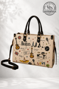 The Beatles Iconic Graphic Handbag 4 The Beatles Iconic Graphic Handbag