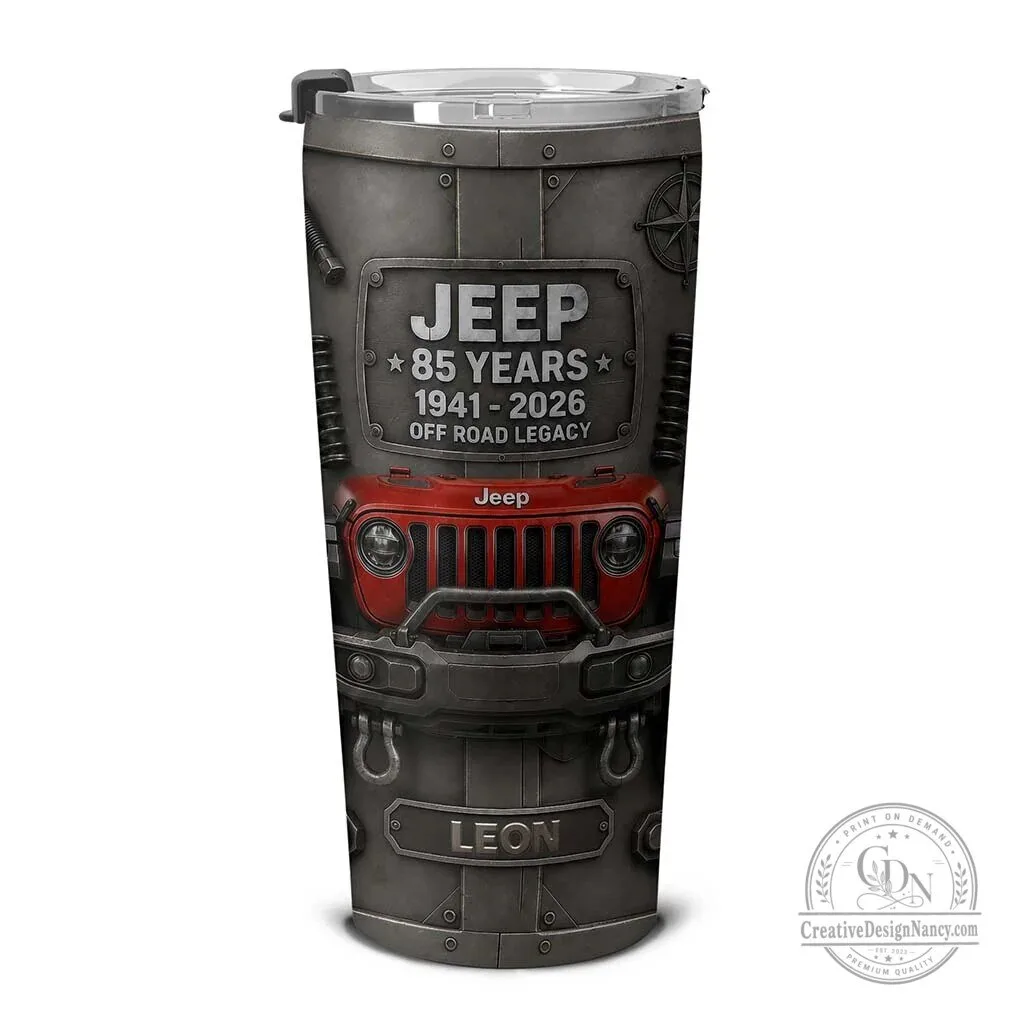 Jeep 85th Anniversary 1941-2026 Off Road Legacy Tumbler