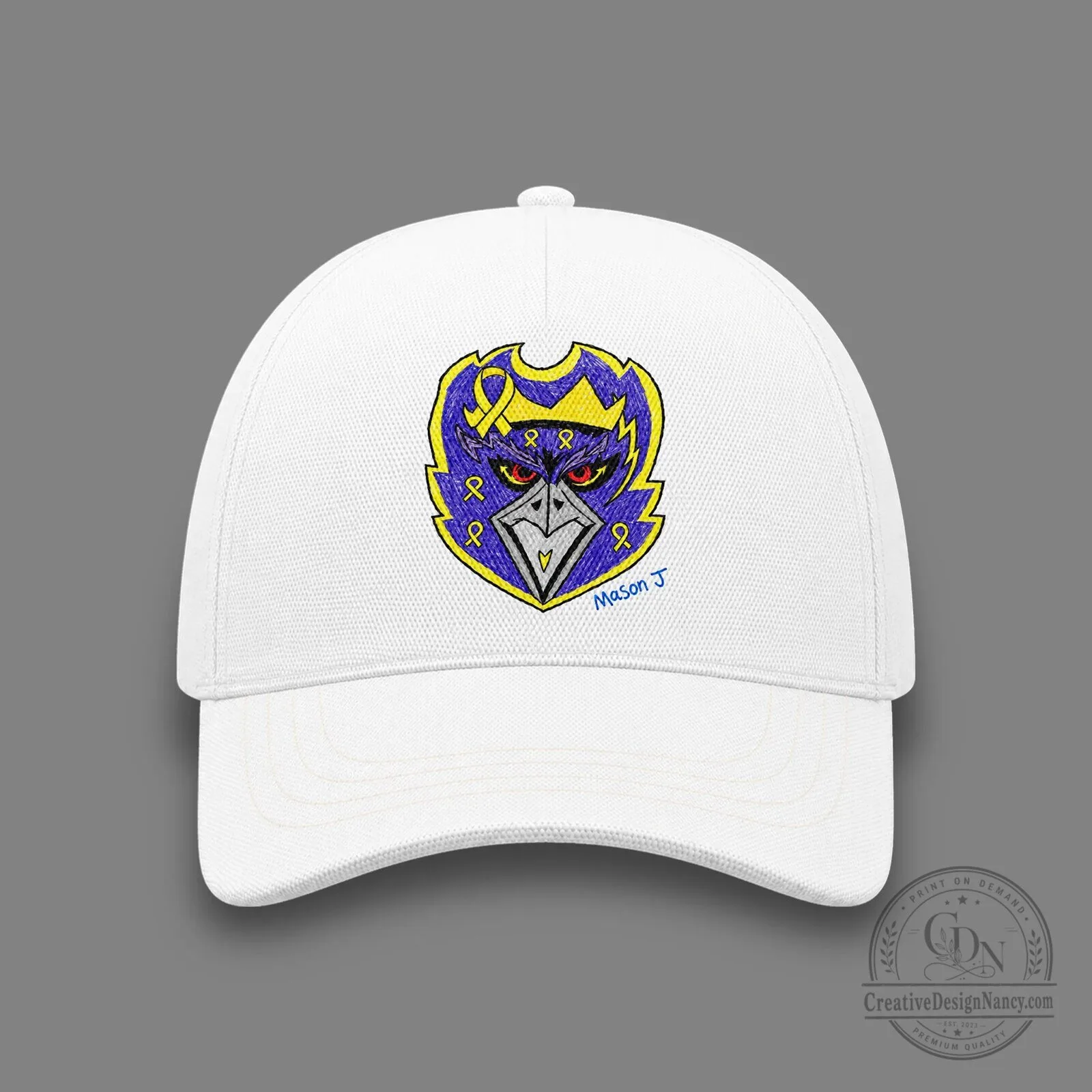 White Pullover Hoodie featuring the Baltimore Ravens Football Team Logo 3 White Pullover Hoodie featuring the Baltimore Ravens Football Team Logo