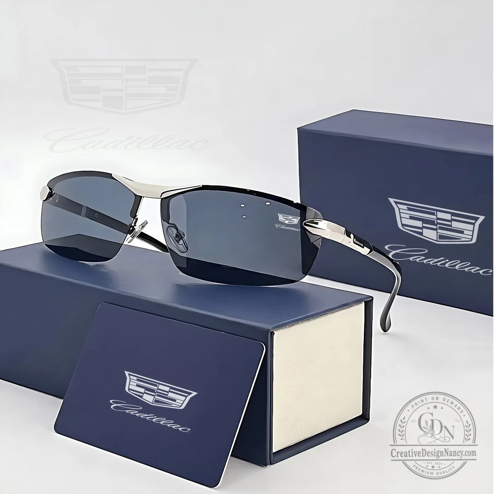 Cadillac Polarized Sport Design Men's Sunglasses