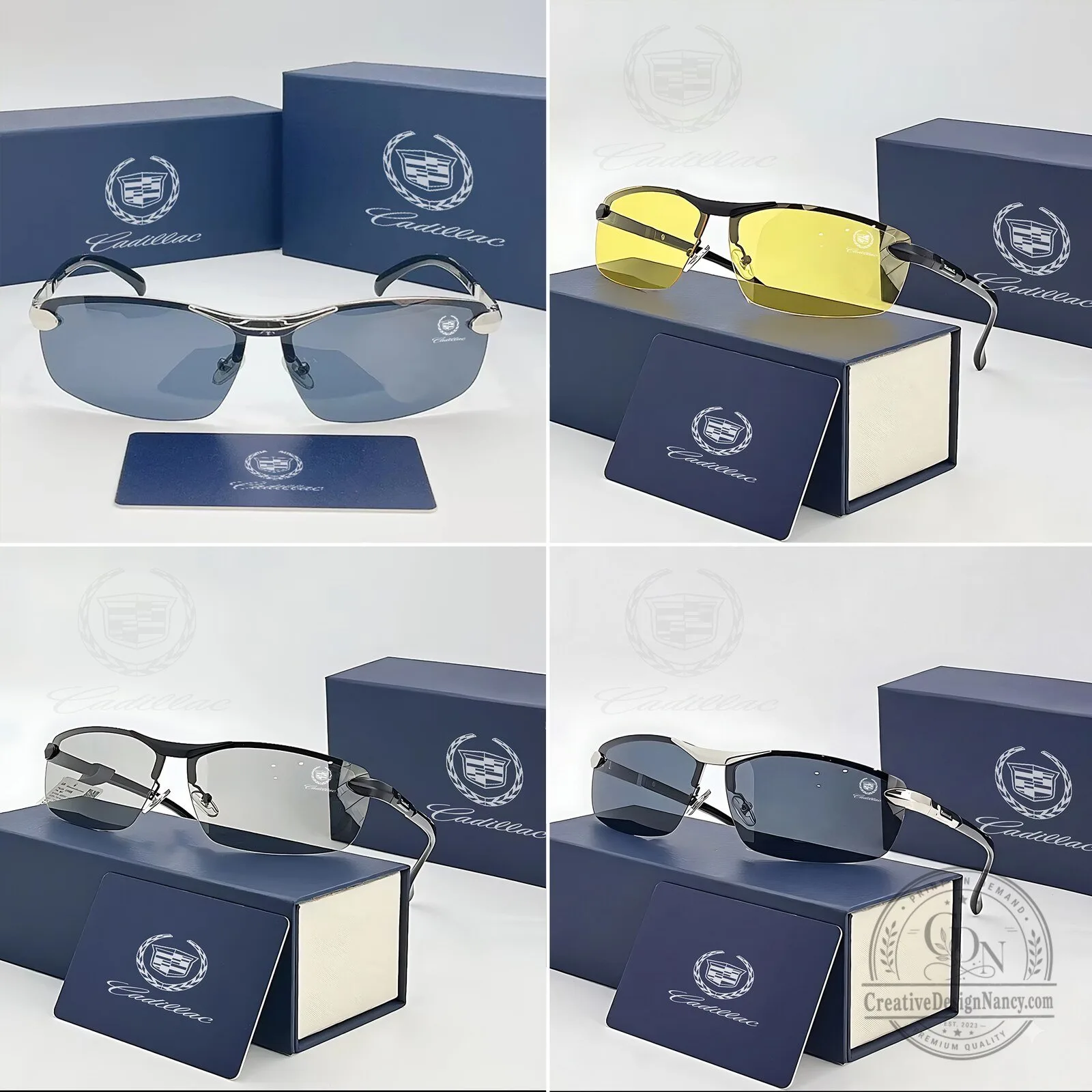 Cadillac Polarized Sport Design Men's Sunglasses 10 Cadillac Polarized Sport Design Men