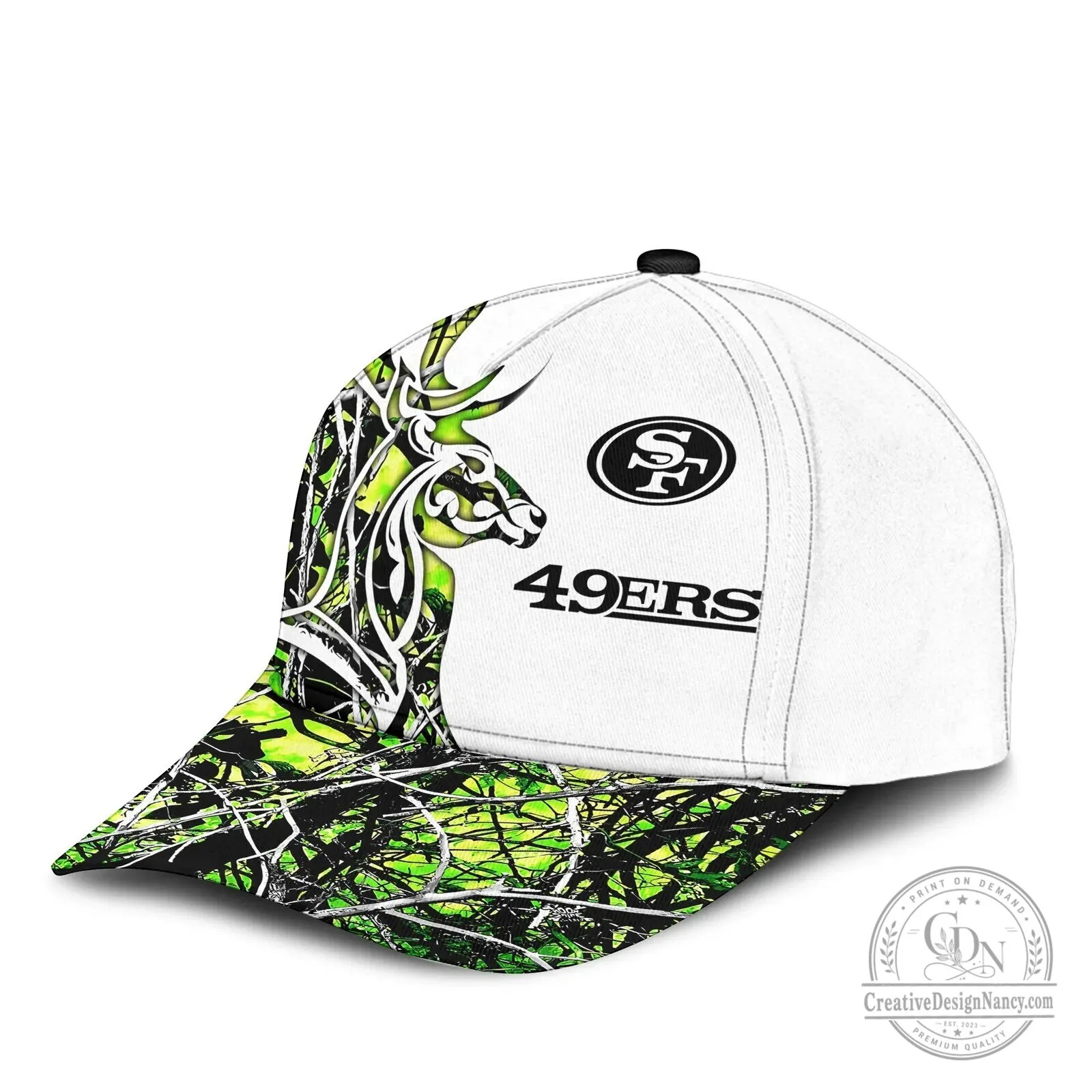San Francisco 49ers Deer Hunting Camouflage American Flag Cap Hat 10 San Francisco 49ers Deer Hunting Camouflage American Flag Cap Hat