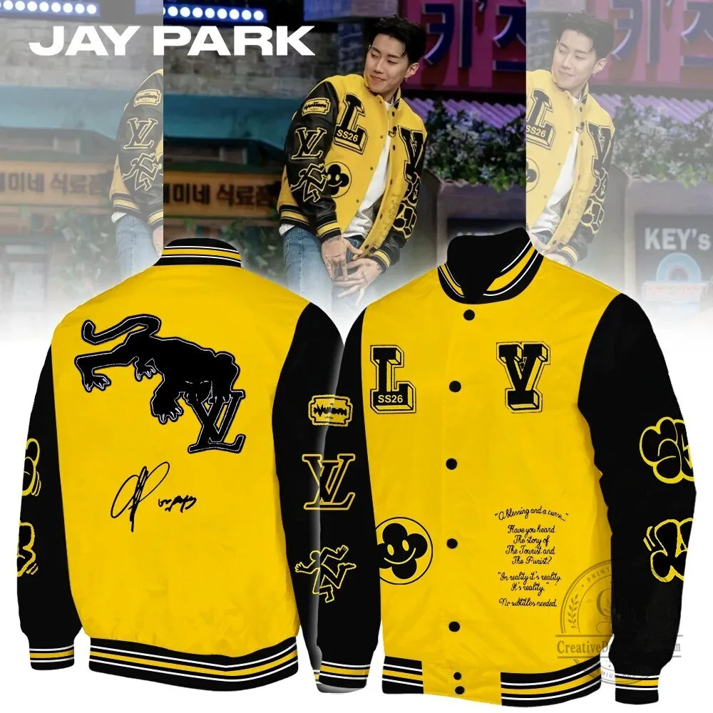 Jay Park Serenade and Body Rolls World Tour Bomber Jacket