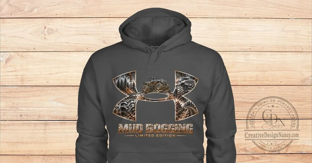 Mud Bogging Limited Edition Off-Road Monster Truck Camouflage Hoodie 1 Mud Bogging Limited Edition Off-Road Monster Truck Camouflage Hoodie