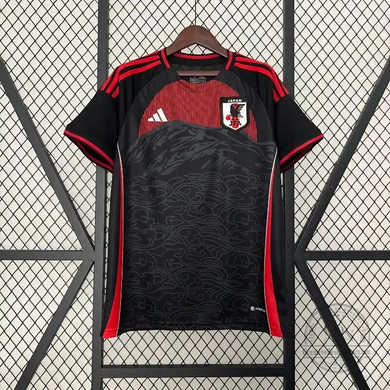 Japan National Football Team 2023 Special Edition Black Soccer Jersey 8 Japan National Football Team 2023 Special Edition Black Soccer Jersey