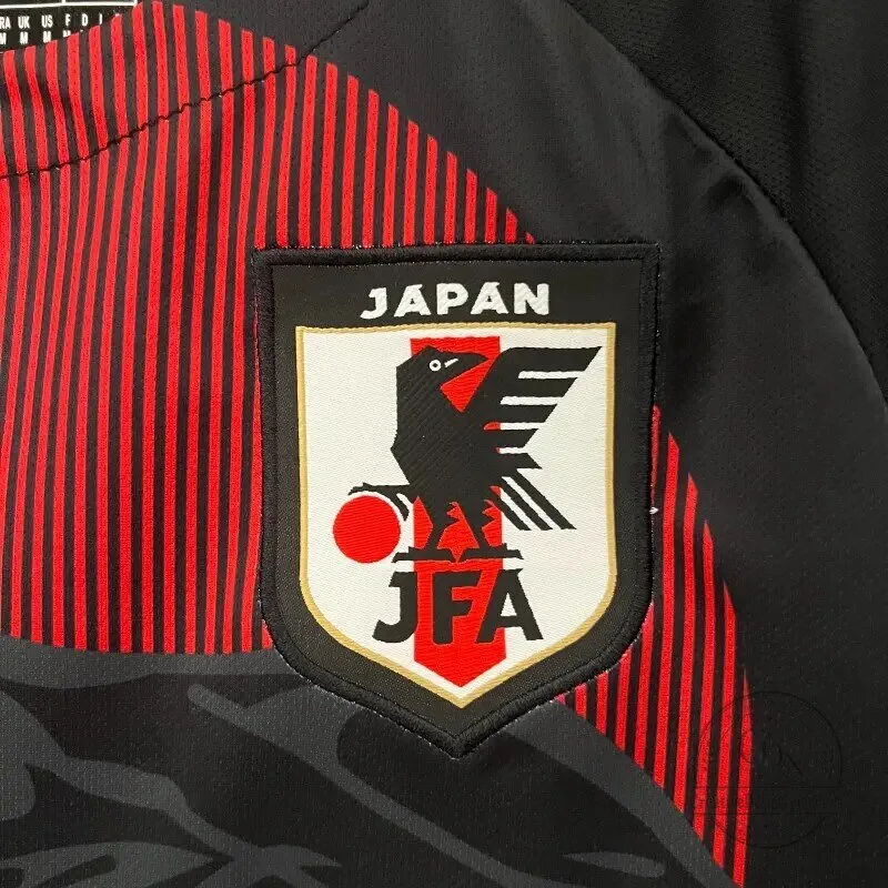 Japan National Football Team 2023 Special Edition Black Soccer Jersey 10 Japan National Football Team 2023 Special Edition Black Soccer Jersey