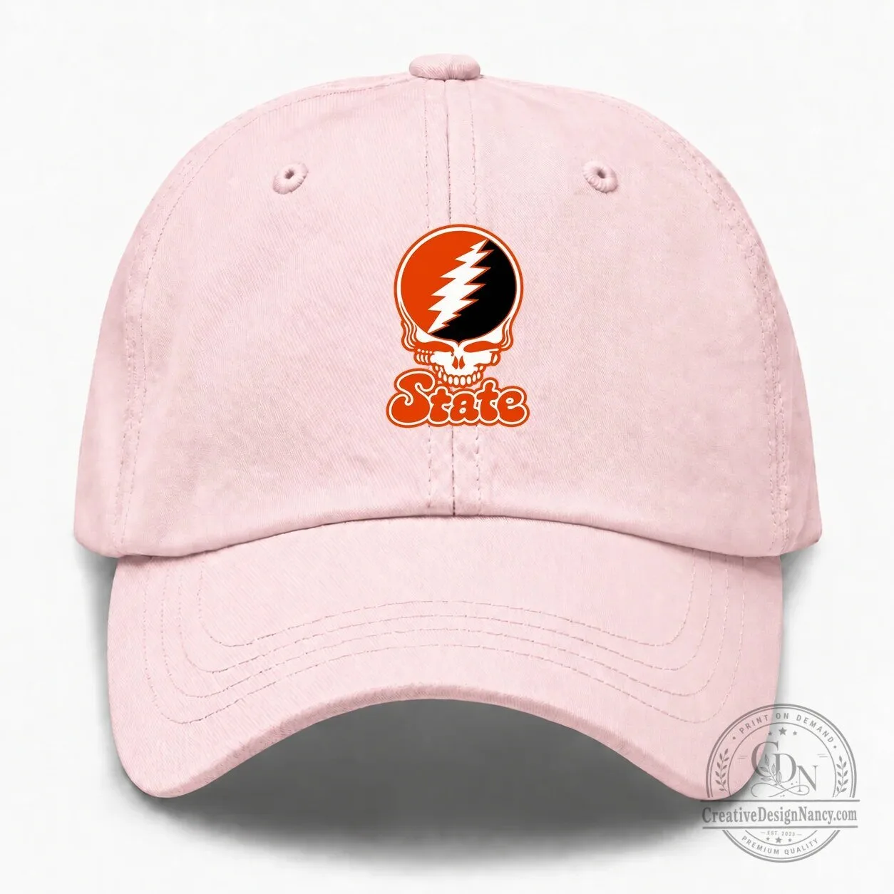 Oregon State University Grateful Dead Steal Your Face Logo Baseball Cap Hat 7 Oregon State University Grateful Dead Steal Your Face Logo Baseball Cap Hat