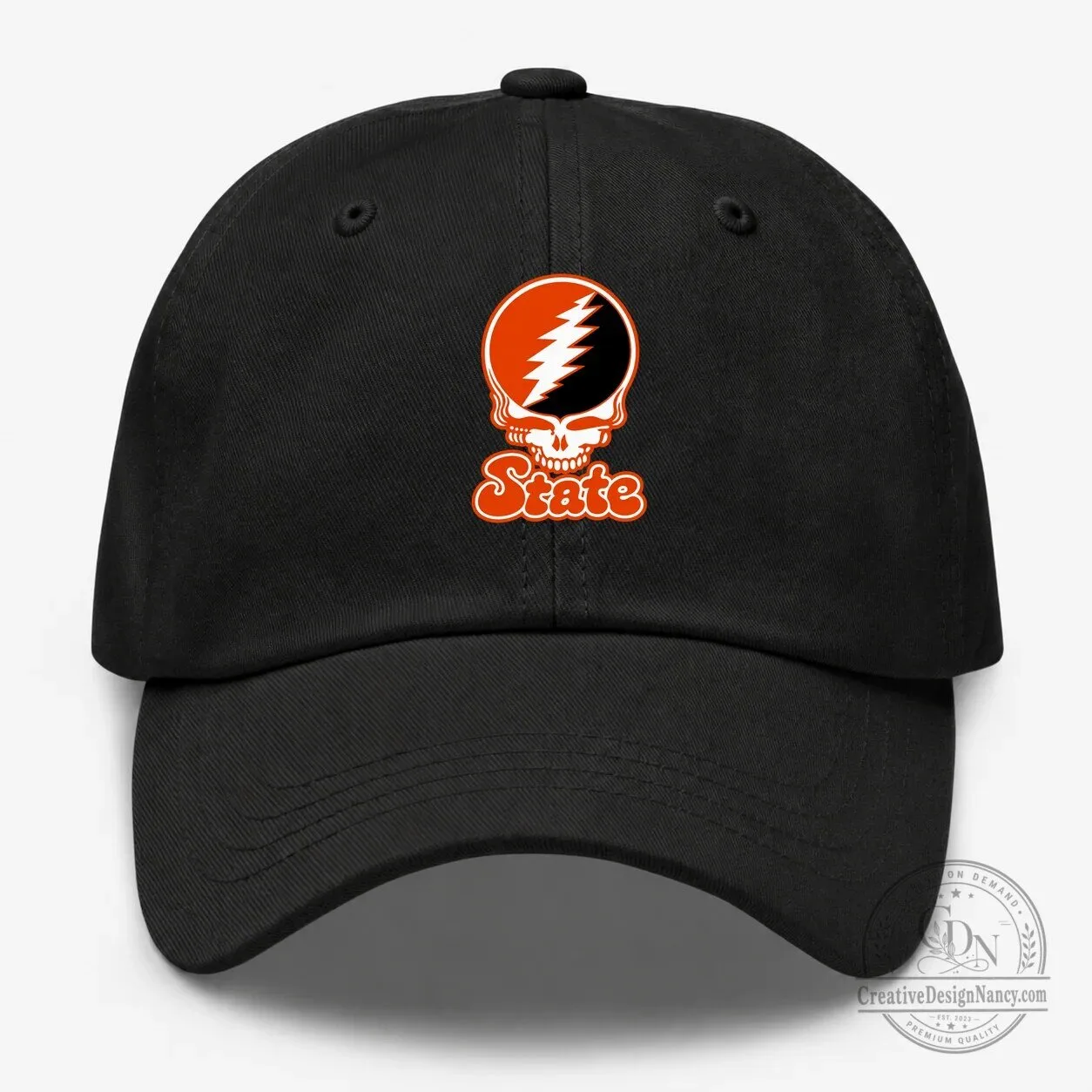 Oregon State University Grateful Dead Steal Your Face Logo Baseball Cap Hat 8 Oregon State University Grateful Dead Steal Your Face Logo Baseball Cap Hat