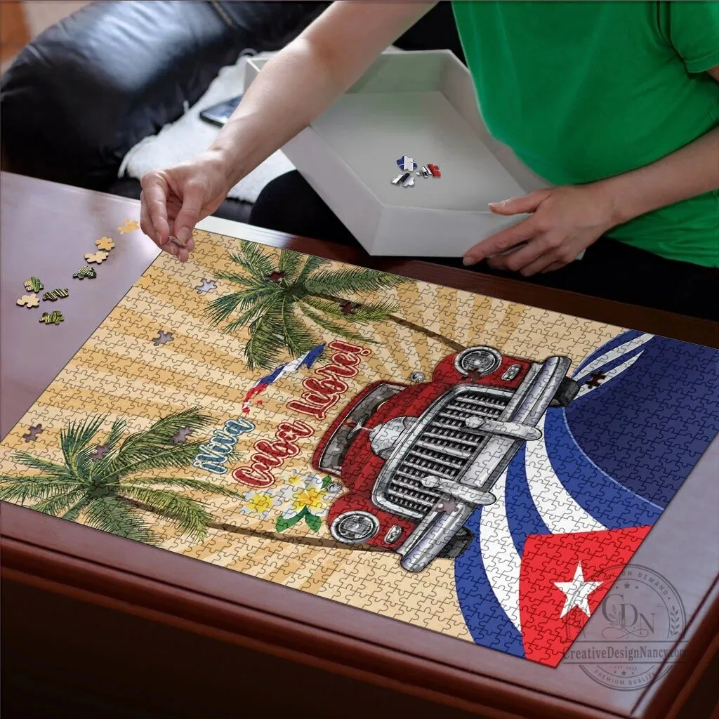 Viva Cuba Libre Retro Car Tropical Vibes Jigsaw Puzzle 7 Viva Cuba Libre Retro Car Tropical Vibes Jigsaw Puzzle